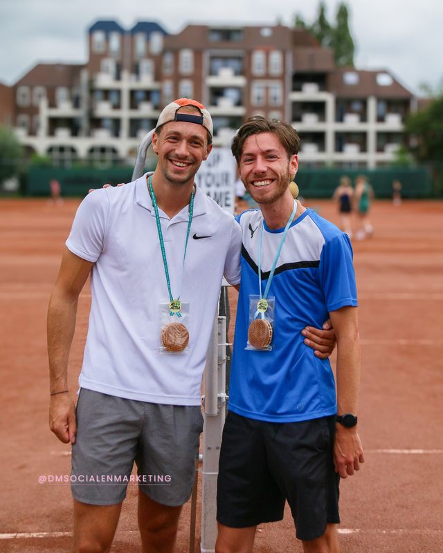 Sfeerbeeld van de finaledag van het Astra-tennistoernooi, door mij gefotografeerd